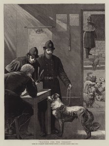 Waiting for the Verdict by Samuel Edmund Waller